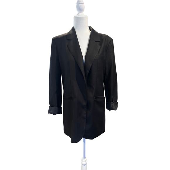 LIONESS-Olympia Blazer Dress/Long Black Blazer in XXS - Picture 2 of 7
